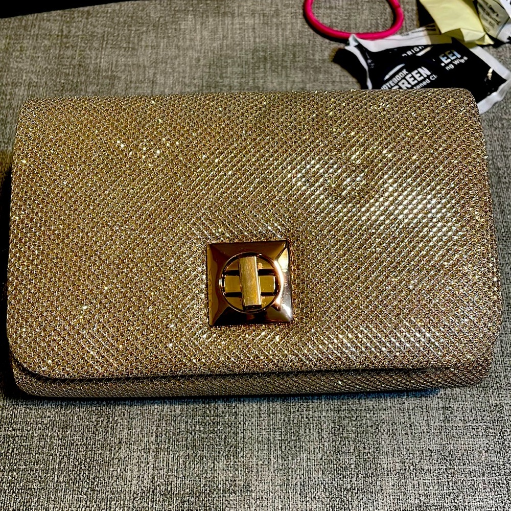 Lulu Townsend clutch with crossbody option